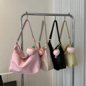 Personality One-shoulder Bag Popular Crossbody Bag Large Capacity Spring New Solid All-matching Fashionable Comfortable